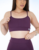 Top Basic Recort Roxo