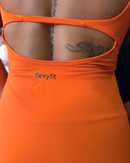 Vestido Mari Laranja Beach Tennis