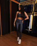 Conjunto Legging Bolso Cós Fernanda Carbono