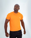 Camiseta Masculina Básica Comfort Laranja