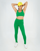 Legging Curves Verde Bandeira