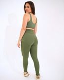 Legging Pocket Verde Militar