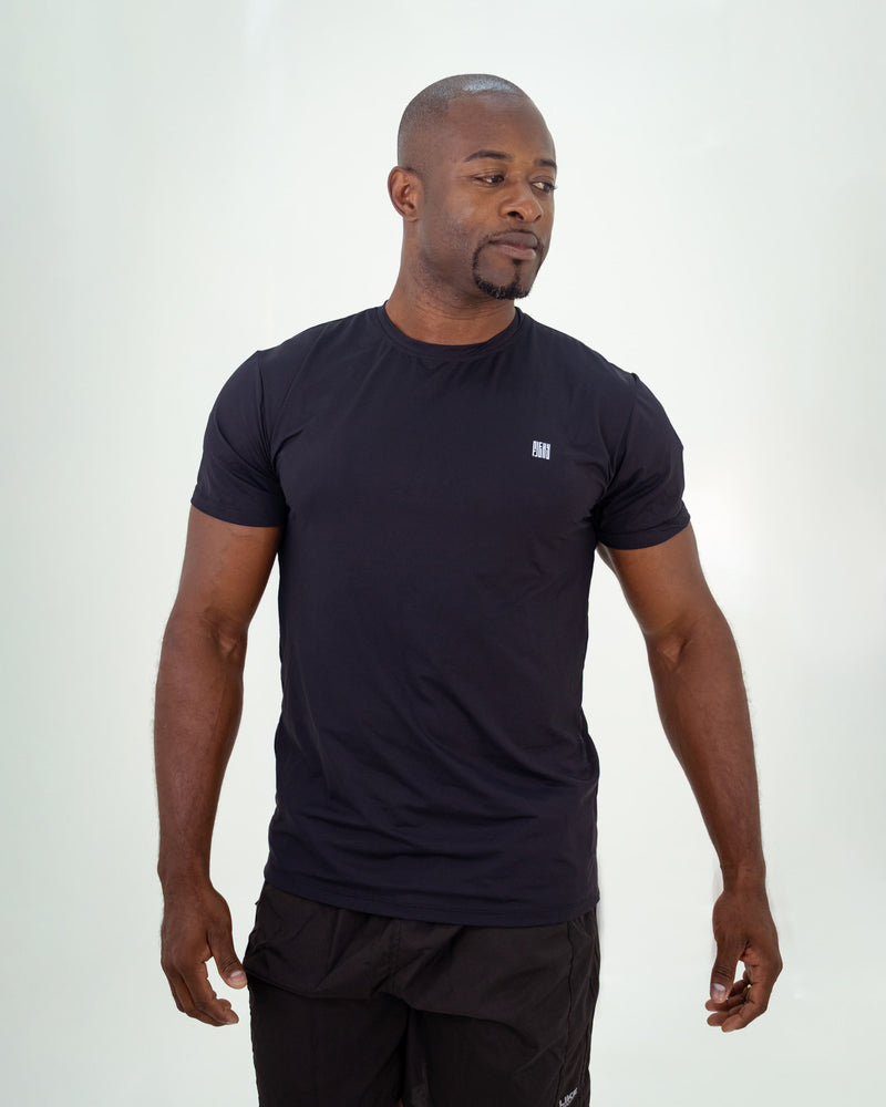 Camiseta Masculina Básica Comfort Preta