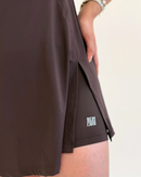 Vestido Mari Marrom Beach Tennis
