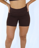 Conjunto Short Beach Marrom