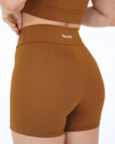 Short Basic Recorte Caramelo