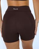 Conjunto Short Beach Marrom