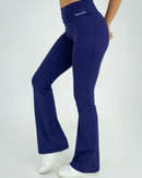 Legging Flare Azul Marinho