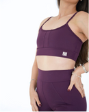 Top Basic Recort Roxo