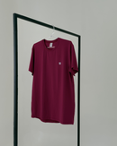 Camiseta Masculina Balance Comfort Marsala