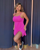 Vestido Mari Rosa Pink Beach Tennis
