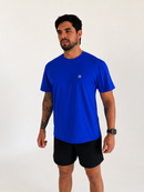 Camiseta Masculina Básica Comfort Azul Royal