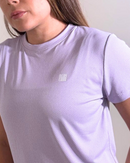 Blusa Baby Look Dry Lavanda