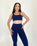 Conjunto Legging Bruna Azul Marinho