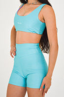 Top Duo Azul Caribe