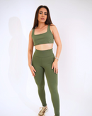 Legging Pocket Verde Militar