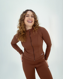 Jaqueta Slim Choco