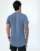 Blusa Masculina Long Tex Cinza Storm